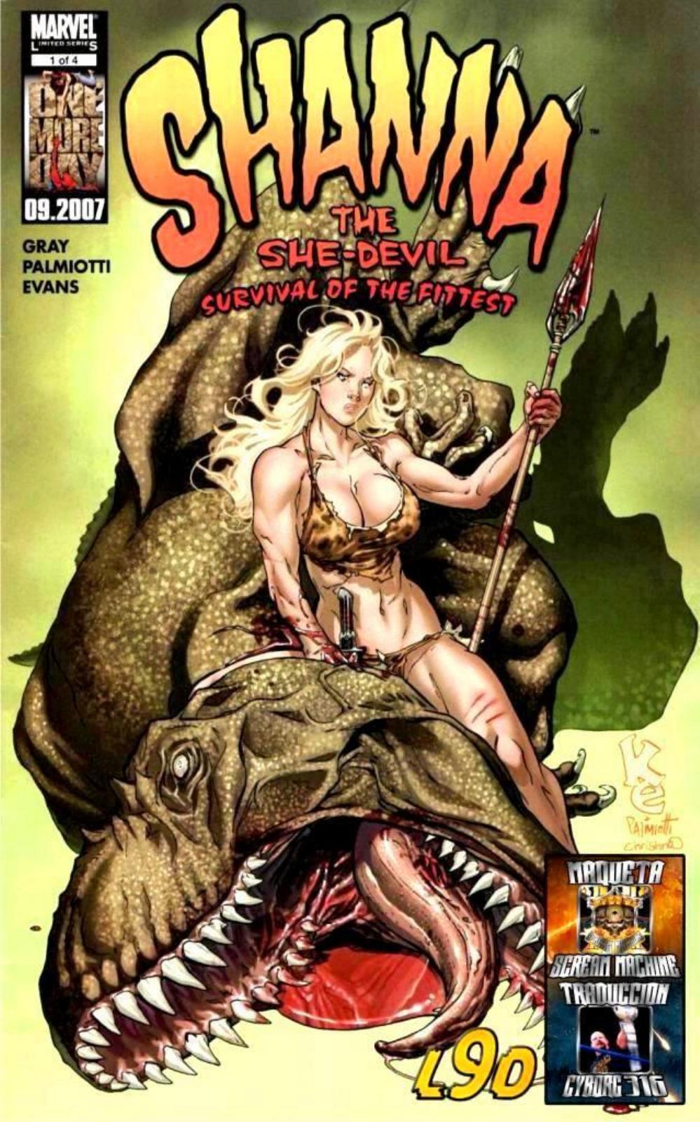 Shanna la Diablesa - Survival of the Fittest by Palmiotti