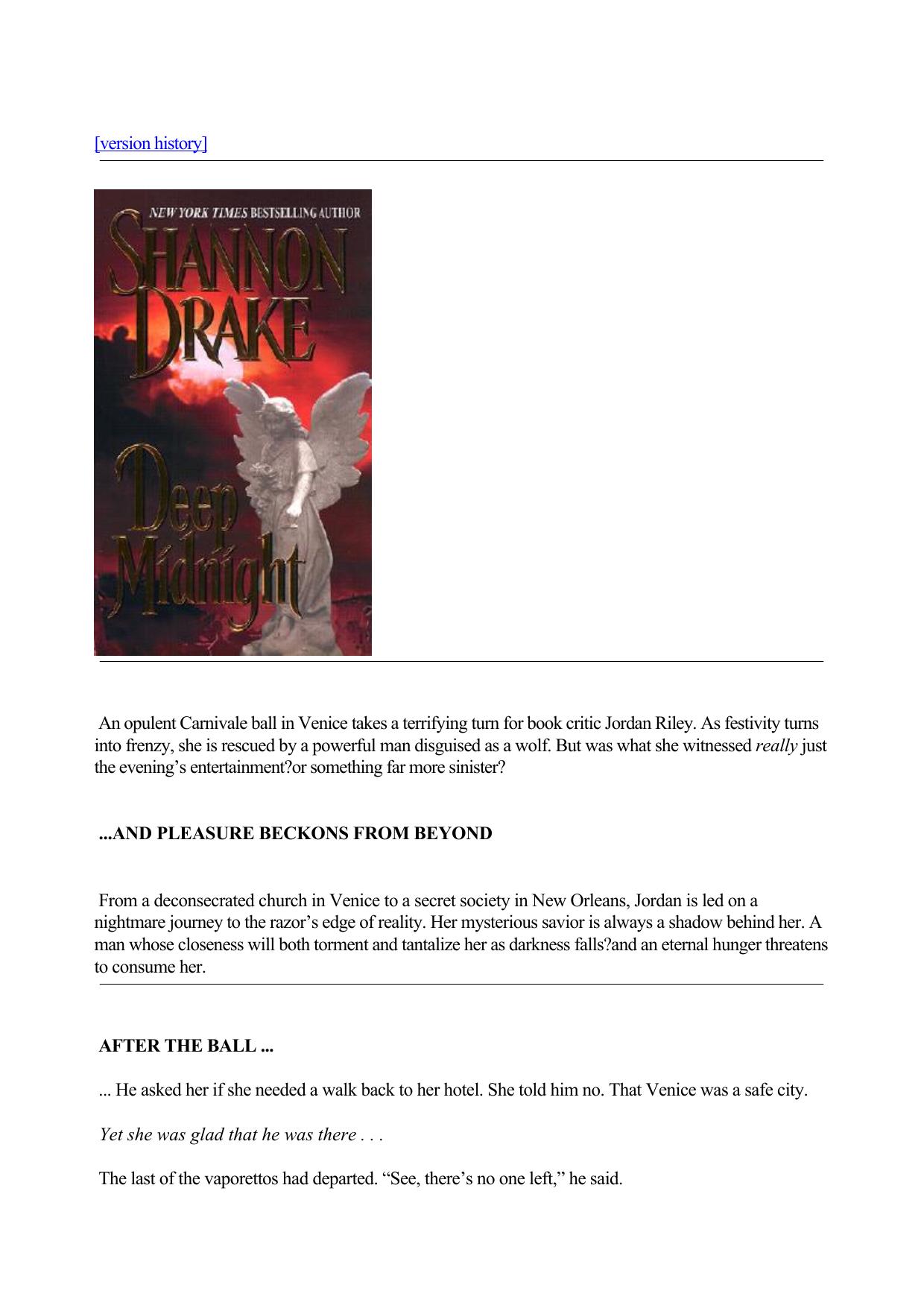 Shannon Drake - Vampires 03 by Deep Midnight