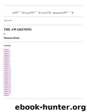 Shannon Drake-Vampire 05 by The Awakening