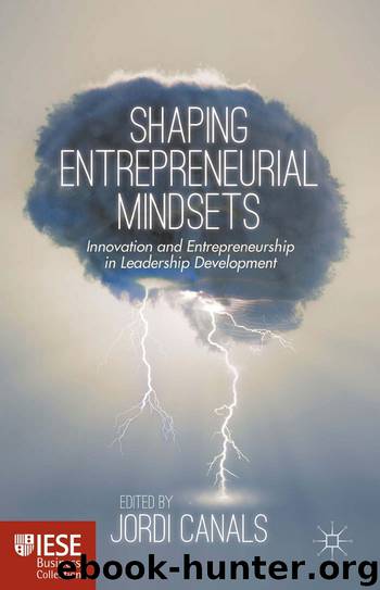 Shaping Entrepreneurial Mindsets by Jordi Canals