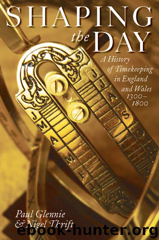 Shaping the Day by Glennie Paul; Thrift Nigel; & Nigel Thrift