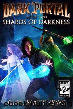 Shards of Darkness: A LitRPG Adventure (Dark Portal Book 2) by C. M. Matthews