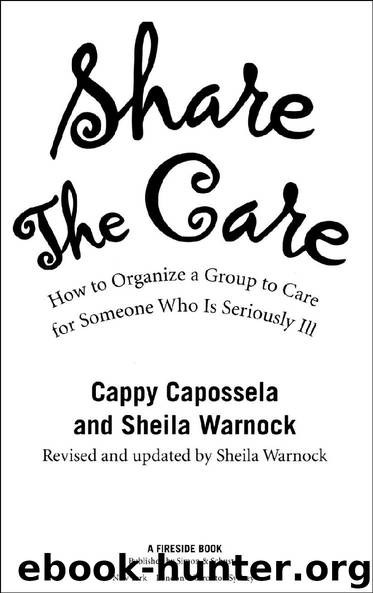 Share The Care by Cappy Capossela & Sheila Warnock