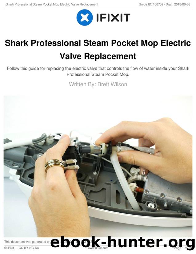 Shark Professional Steam Pocket Mop Electric Valve Replacement by Unknown