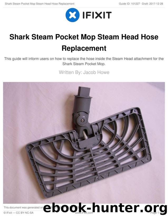 Shark Steam Pocket Mop Steam Head Hose Replacement by Unknown
