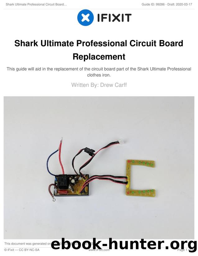 Shark Ultimate Professional Circuit Board Replacement by Unknown