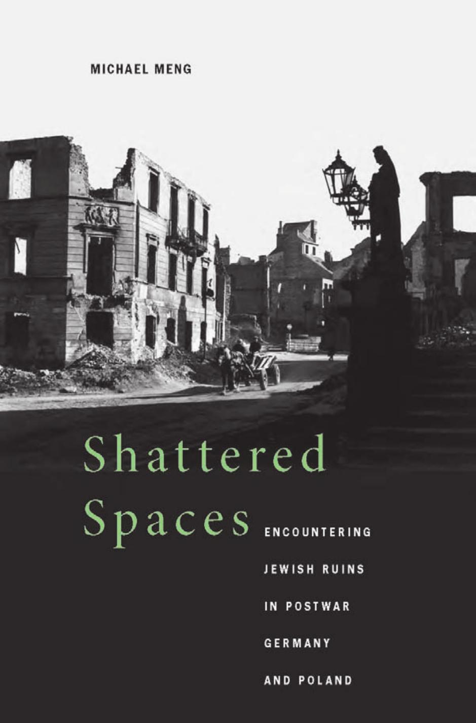 Shattered Spaces: Encountering Jewish Ruins in Postwar Germany and Poland by Michael Meng
