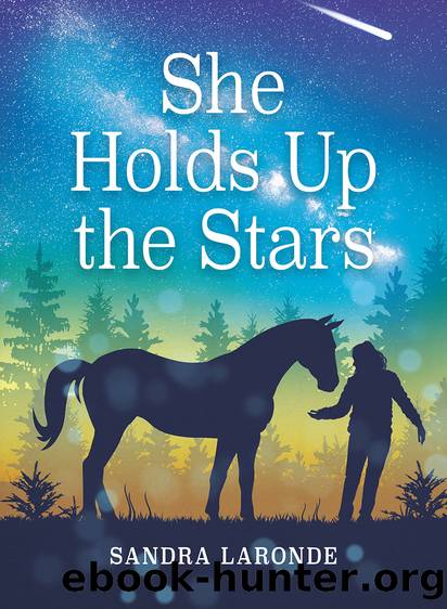 She Holds Up the Stars by Sandra Laronde