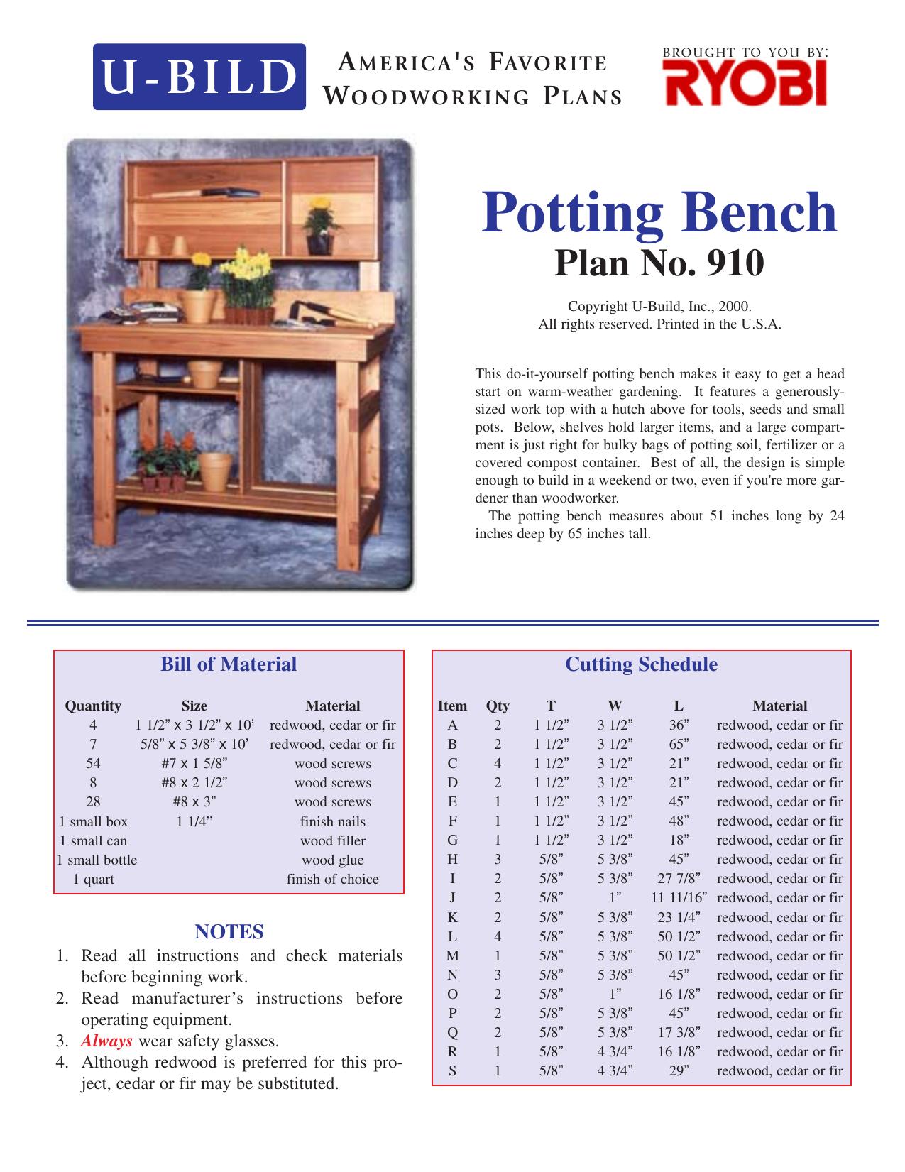 Shelf by potting-bench