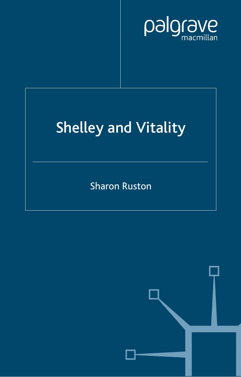 Shelley and Vitality by Sharon Ruston