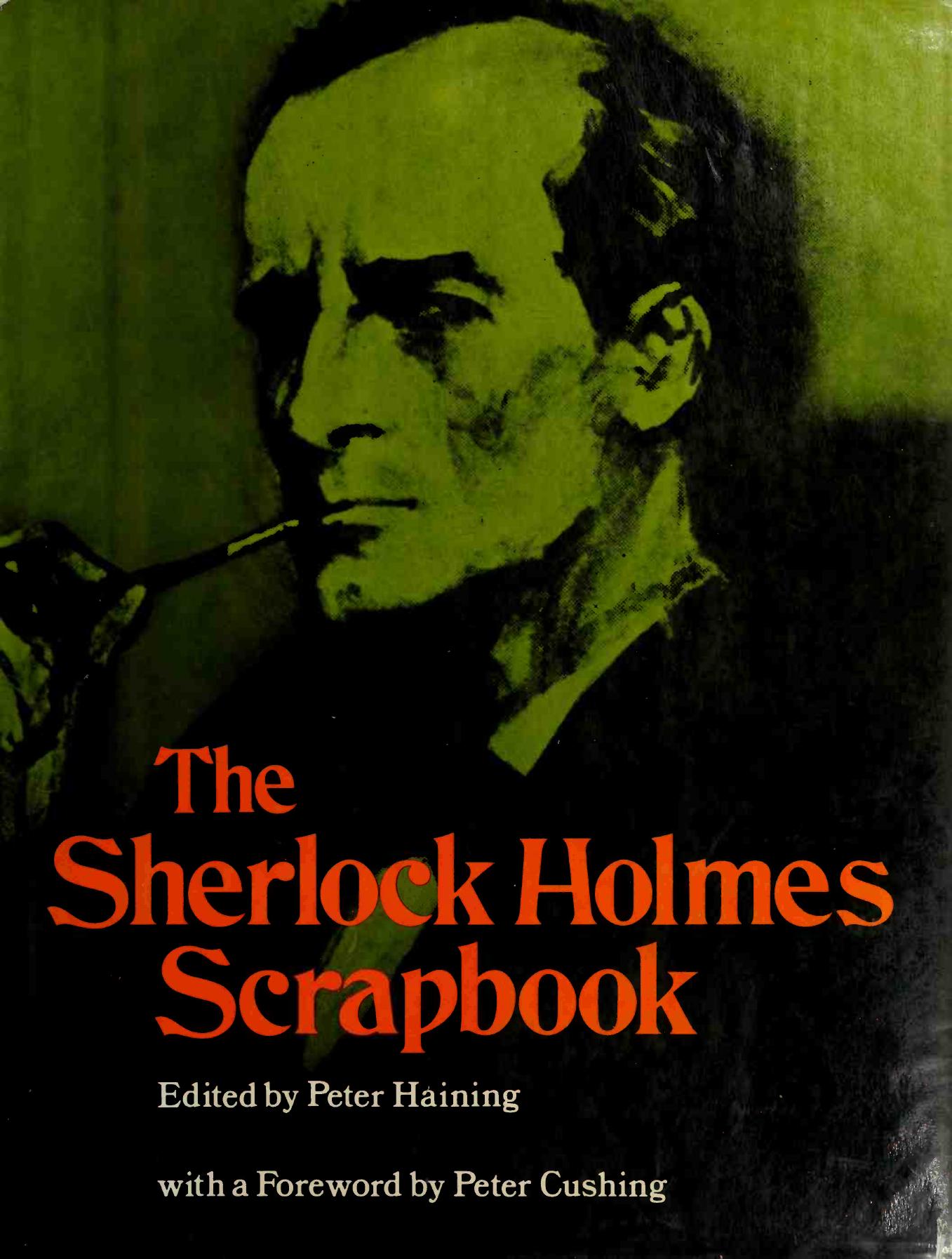 Sherlock Holmes Scrapbook by Peter Heg