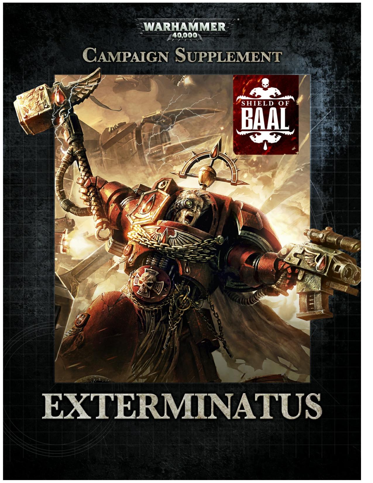 Shield of Baal: Exterminatus by Games Workshop Ltd