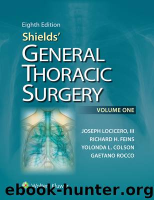 Shields’ General Thoracic Surgery, 8e, Vol-1-2 by unknow