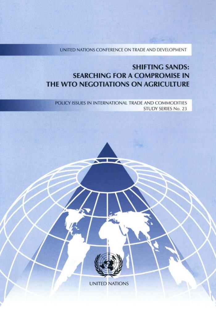Shifting Sands: Searching For A Compromise In The Wto Negotiations On Agriculture (Policy Issues in International Trade and Commodities Study Series) by Ralf Peters David Vanzetti