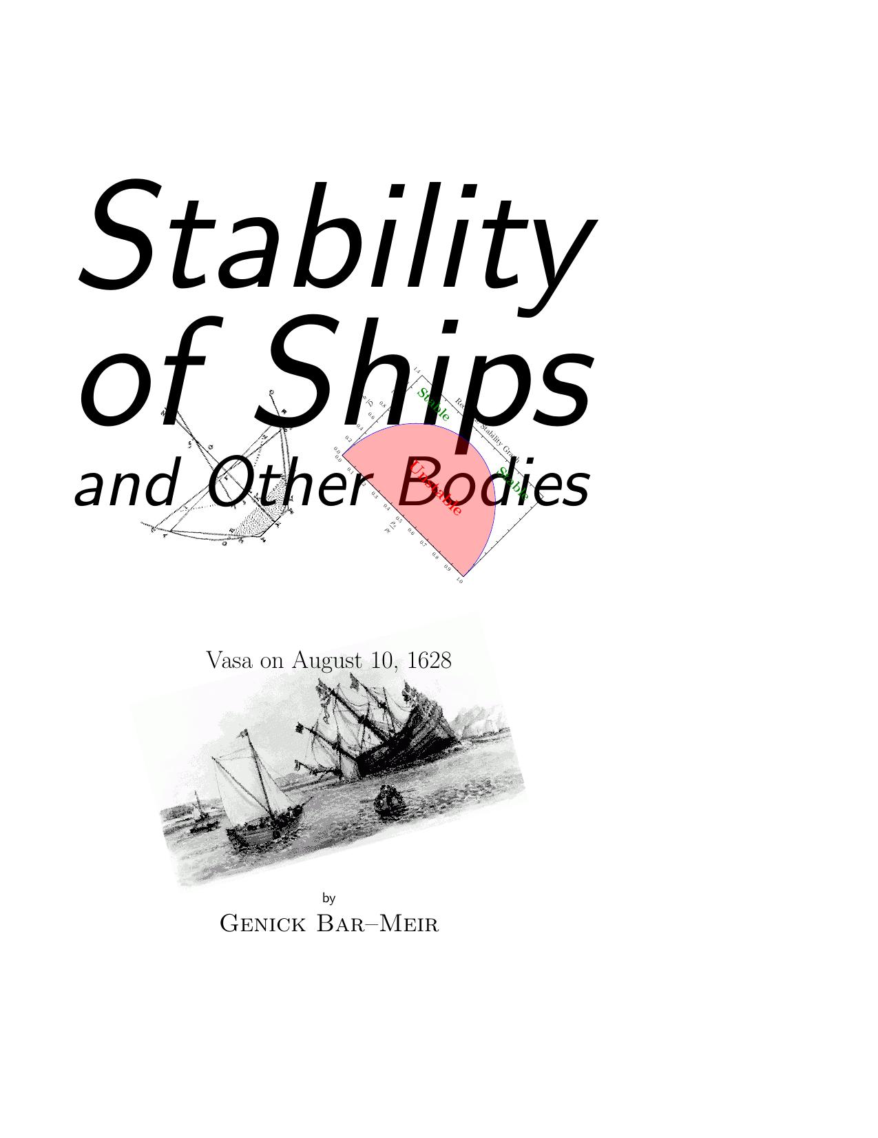 Ship Stability and Other bodies by Unknown