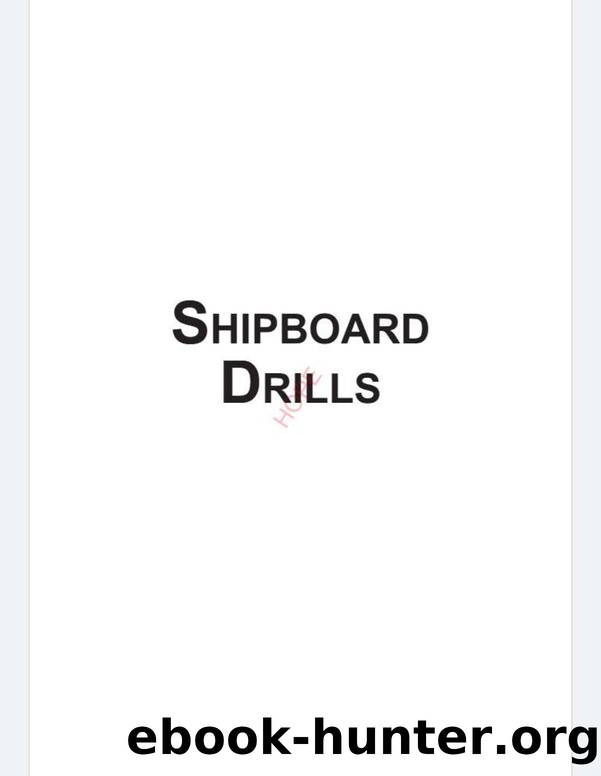Shipboard Drills by Unknown