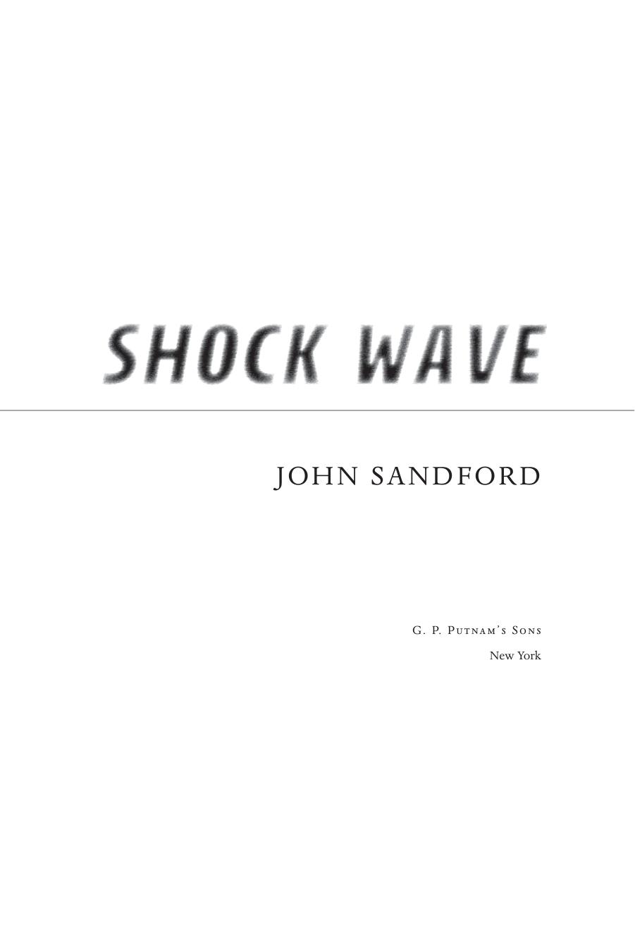 Shock Wave by John Sandford