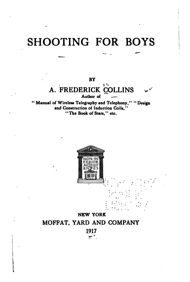 Shooting by Archie Frederick Collins