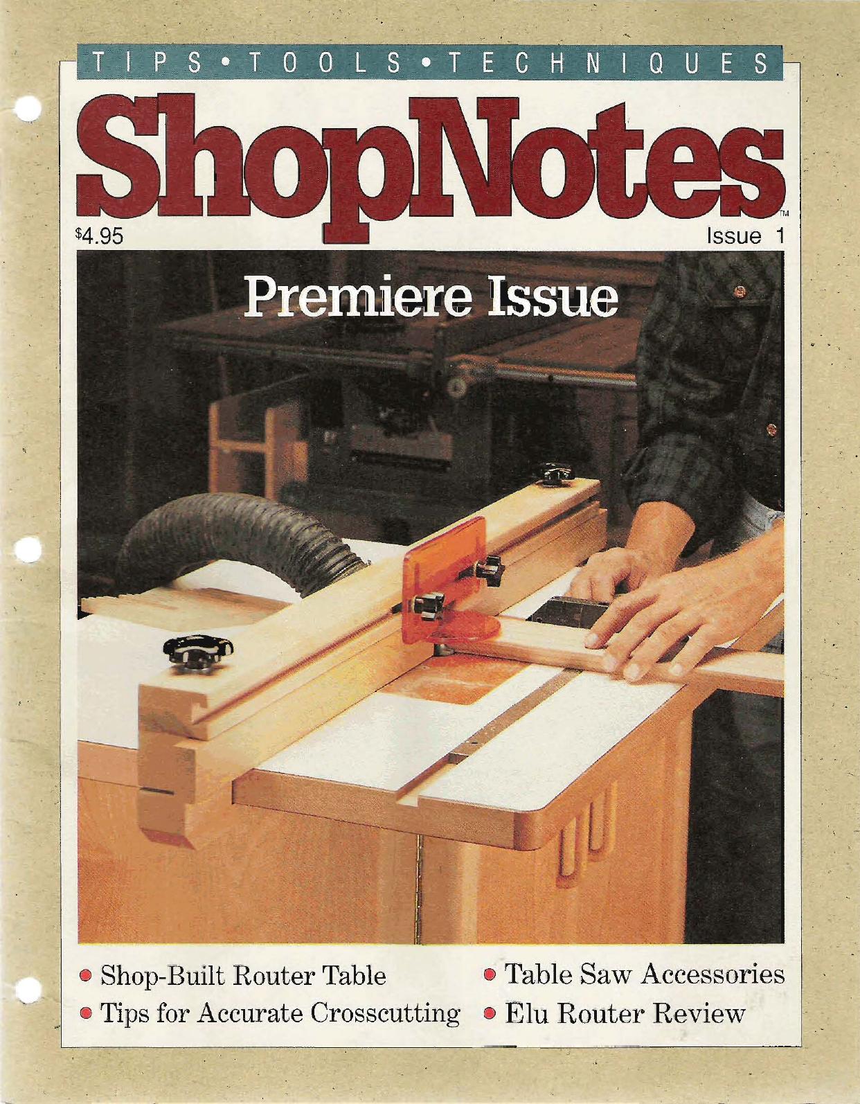Shop Notes Issues by Editors of SHOP NOTES Magazine