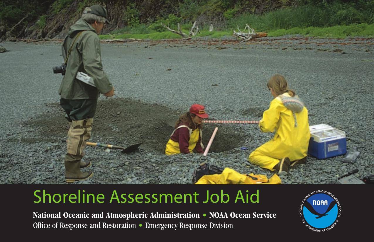 Shoreline Assessment Job Aid by NOAA's Office of Response and Restoration Emergency Response Division