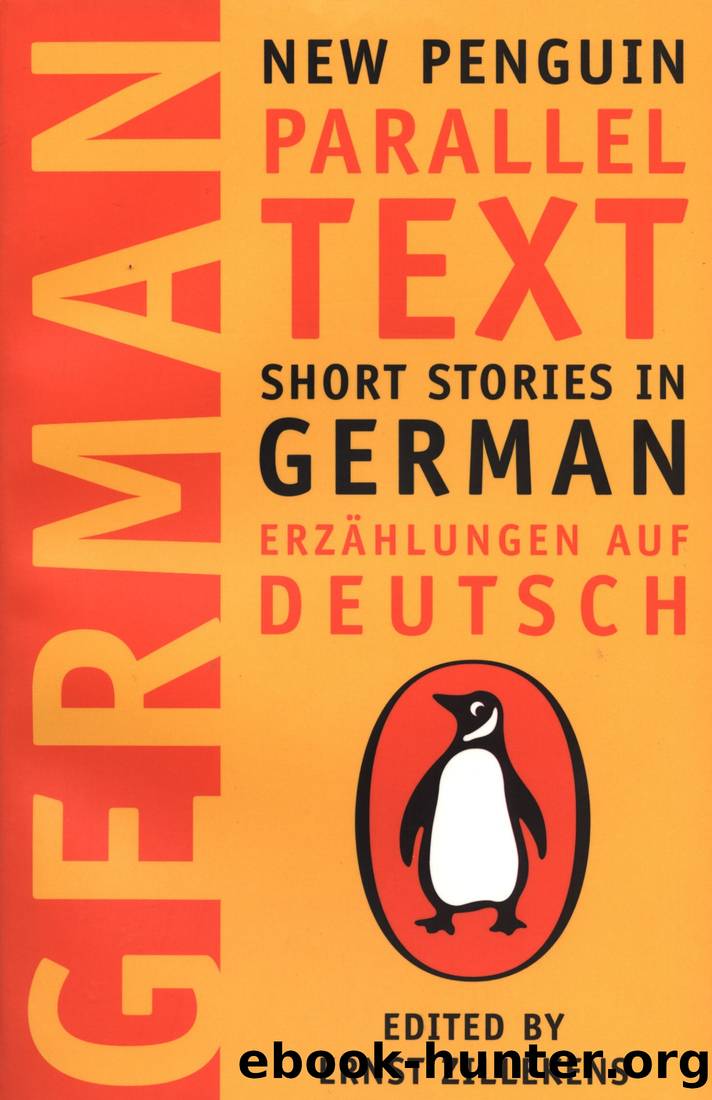 Short Stories in German: New Penguin Parallel Texts by Ernst Zillekens