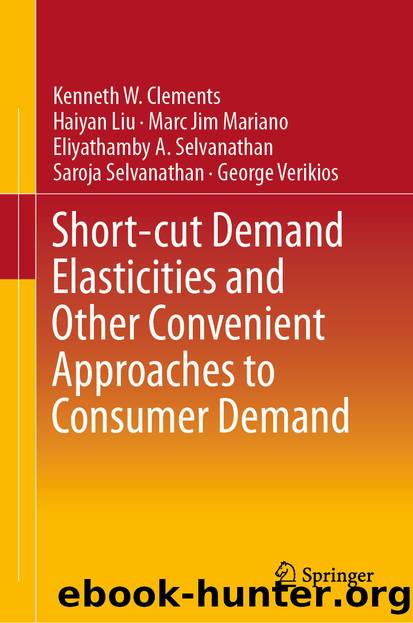 Short-cut Demand Elasticities and Other Convenient Approaches to Consumer Demand by unknow