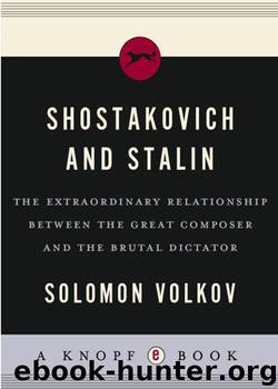 Shostakovich and Stalin by Solomon Volkov