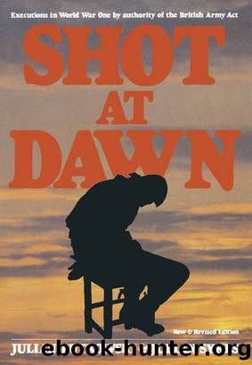Shot at Dawn by Julian Putkowski