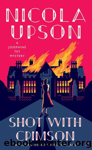 Shot with Crimson by Nicola Upson