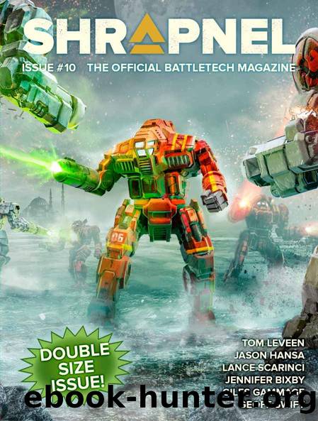 Shrapnel #10: The Official BattleTech Magazine by Unknown