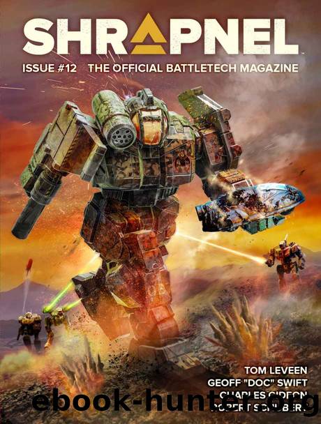 Shrapnel #12: The Official BattleTech Magazine by Unknown