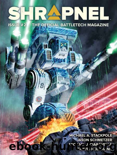 Shrapnel #2: The Official BattleTech Magazine by Unknown
