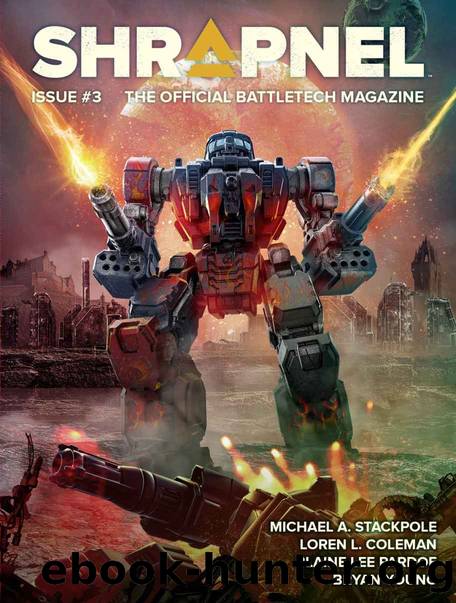 Shrapnel #3: The Official BattleTech Magazine by Unknown