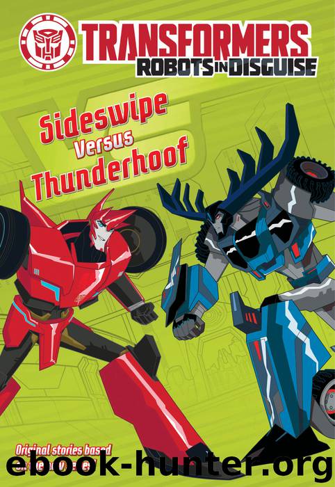 Sideswipe Versus Thunderhoof by John Sazaklis
