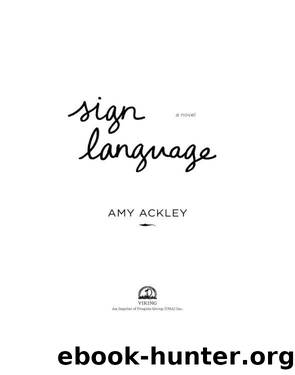 Sign Language by Amy Ackley