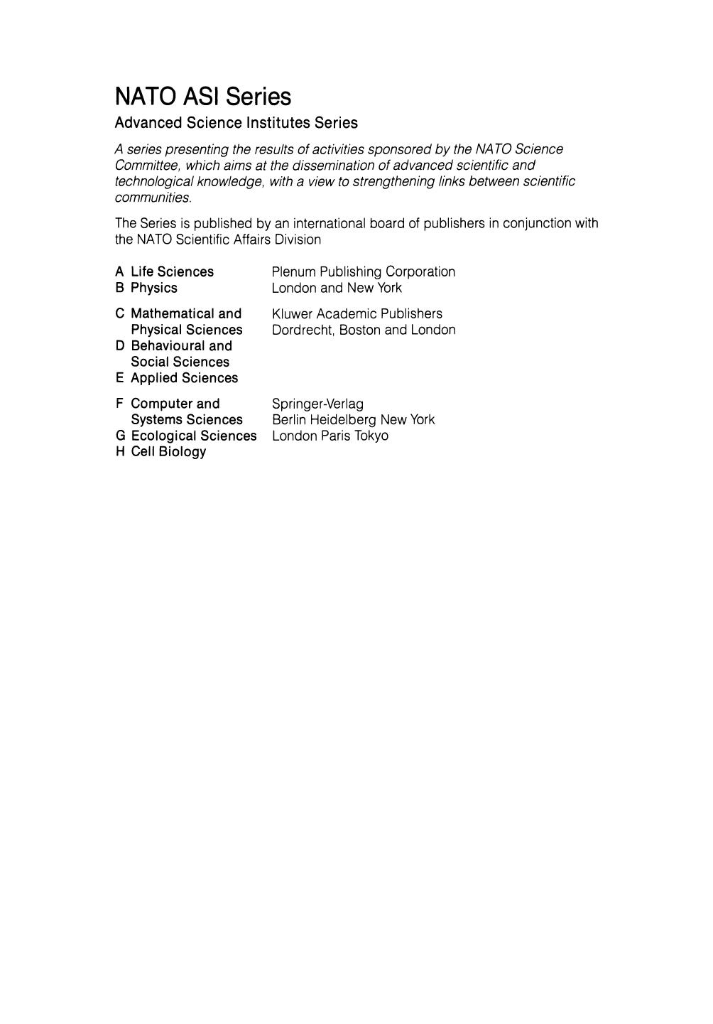 Signal Processing and Pattern Recognition in Nondestructive Evaluation of Materials by S. J. Norton J. A. Simmons A. H. Kahn H. N. G. Wadley (auth.) C. H. Chen (eds.)