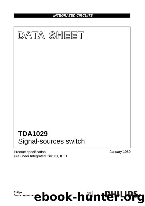 Signal-sources switch by Philips Semiconductors