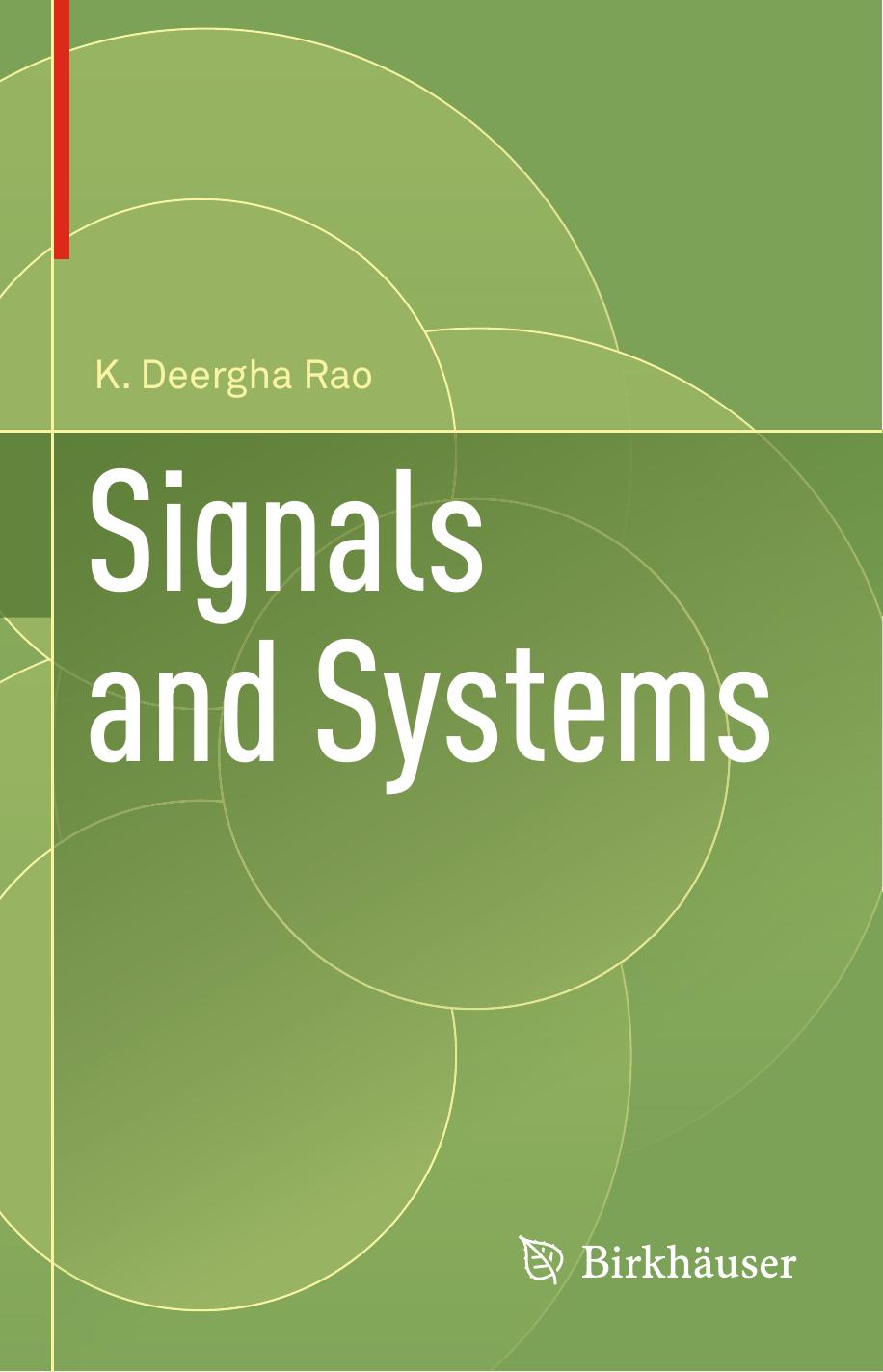 Signals and Systems by K. Deergha Rao