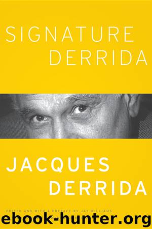 Signature Derrida by Jacques Derrida