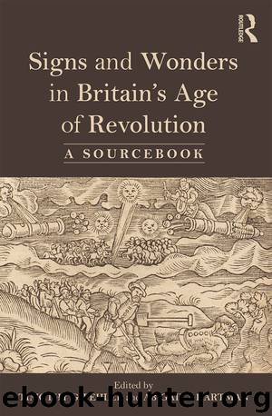 Signs and Wonders in Britain’s Age of Revolution by Abigail J. Hartman Timothy G. Fehler & Abigail J. Hartman