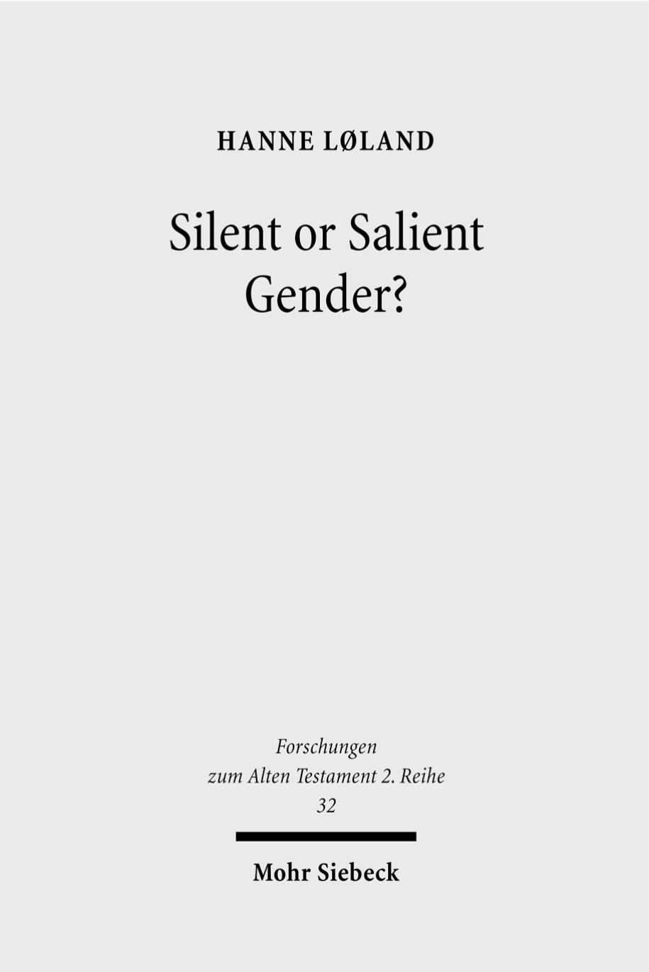 Silent or Salient Gender? by Loland