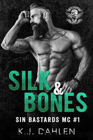 Silk & Bones_Sin Bastards MC_1 by K. J. Dahlen