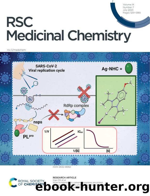 Silver N-heterocyclic carbene complexes are potent uncompetitive inhibitors of the papain-like protease with antiviral activity against SARS-CoV-2 by unknow