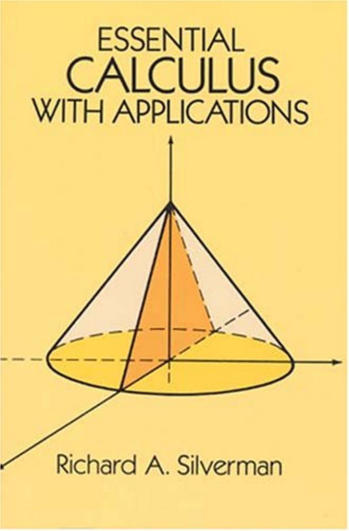 Silverman R. A. by Essential calculus & applications (1989)