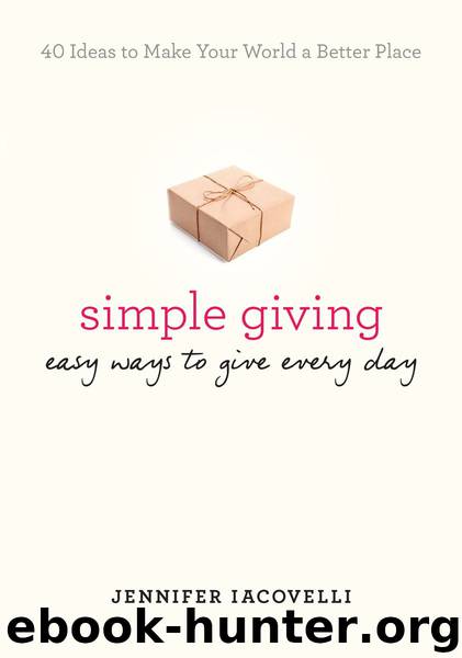 Simple Giving by Jennifer Iacovelli