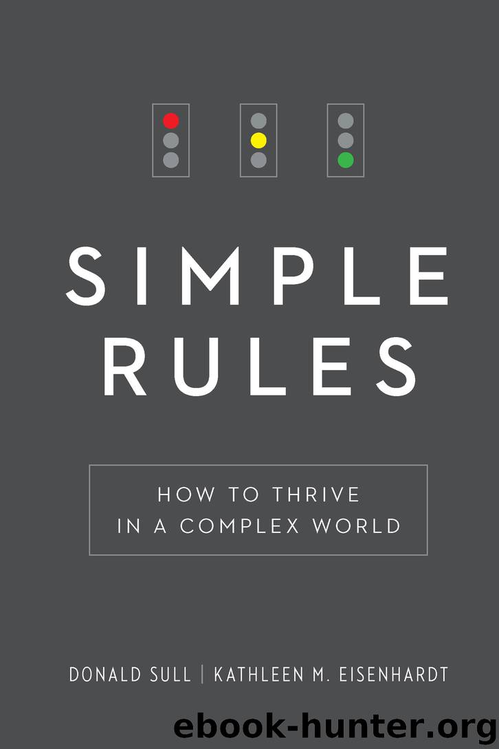 Simple Rules by Donald Sull