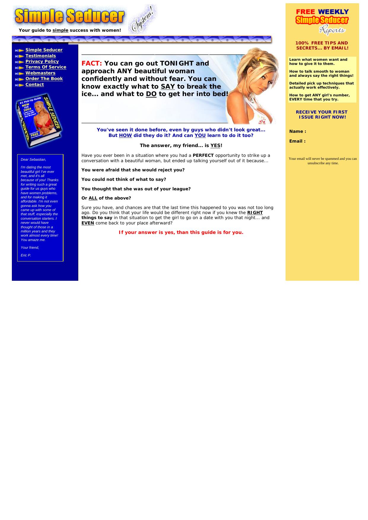 Simple Seducer System. by Best of Kuszter's Collection