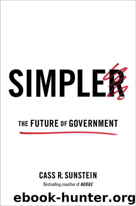 Simpler by Cass R. Sunstein