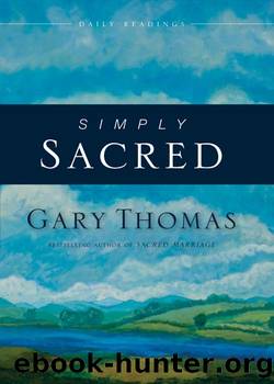 Simply Sacred by Gary Thomas