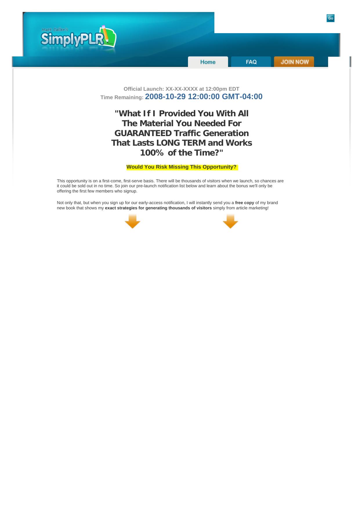 SimplyPLR.com - All Things Article Marketing. by Best of Kuszter's Collection